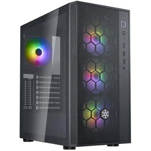 Silverstone - SST-FAR1B-PRO-V2 - ATX-chassis - Middelgroot - Van Gehard Glas - Met Vier 120 mm ARGB-ventilatoren