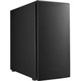 Silverstone - SST-SEQ1B - Midi-Toren - Grijs - Geluidsdempende Behuizing