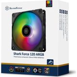 SilverStone - Shark Force 120 ARGB - Case Fan - 120mm - PWM - Zwart