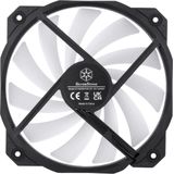 SilverStone Shark Force 160 ARGB Case Fan - Zwart - 160mm