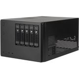 SilverStone Technology CS351 - NAS-Chassis - Zwart - Hot-Swappable - 5-Bay