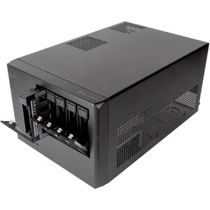 SilverStone Technology CS351 - NAS-Chassis - Zwart - Hot-Swappable - 5-Bay