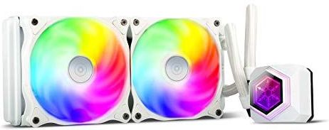 Silverstone - Permafrost PF240W-ARGB - Compleet Waterkoelsysteem - Wit