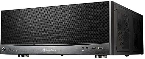 Silverstone SST-GD11B - Grandia - Grandia HTPC ATX pc-behuizing met verbeterde koelprestaties, zwart