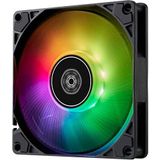 Silverstone SST-AS90B-ARGB - Ventilator - Zwart - 92 mm - PWM