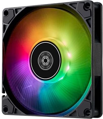 Silverstone SST-AS90B-ARGB - Ventilator - Zwart - 92 mm - PWM