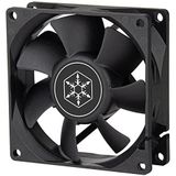 Silverstone SST-FN80B - Ventilator - Zwart - 80 mm - 1 x