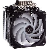 Silverstone - SST-HYD120-ARGB-V2 - CPU Koeler - Zwart - Dual Tower met 120mm Ventilatoren
