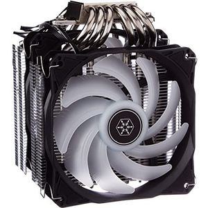 Silverstone - SST-HYD120-ARGB-V2 - CPU Koeler - Zwart - Dual Tower met 120mm Ventilatoren