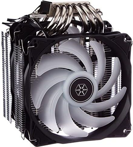 Silverstone - SST-HYD120-ARGB-V2 - CPU Koeler - Zwart - Dual Tower met 120mm Ventilatoren