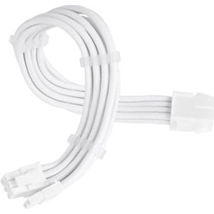 SilverStone - SST-PP07E-PCI8W-V2 - PCIe 8pin Verlengkabel - Zwart - Nylon