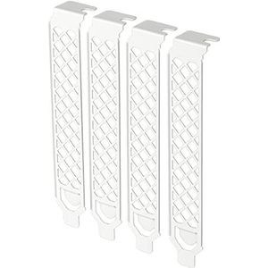 Silverstone SST-AEROSLOT2W - Aeroslots Gen 2 Geventileerde uitbreidingssleufafdekkingen, wit