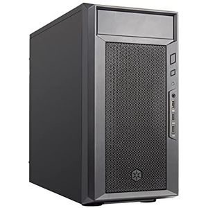 SilverStone - FARA 311 - Micro-ATX Behuizing - Zwart - Staal