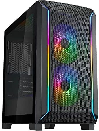 Silverstone - SST-FA312Z-BG - PC-Behuizing - Zwart - Metaal en Kunststof