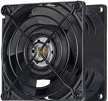 Silverstone SST-FHS80X - Ventilator - Zwart - 80mm x 38mm - PWM