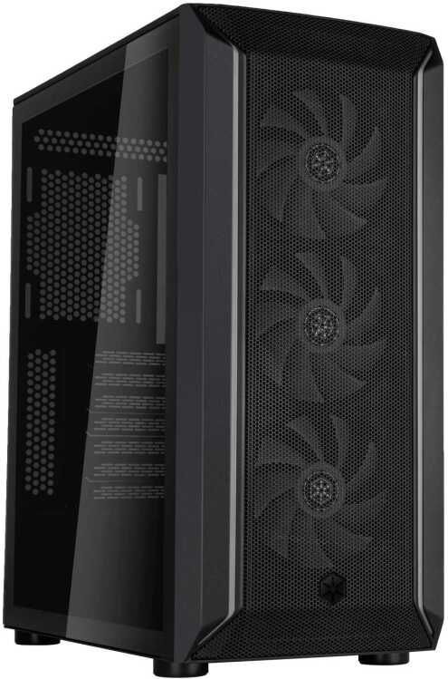 Silverstone - SST-FA511Z-BG - High Airflow ATX Gaming Chassis - Zwart - PC-Behuizing