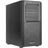 Silverstone - SST-SED1-B - PC-behuizing - Zwart - Staal en Kunststof