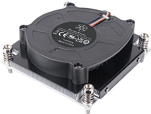 Silverstone SST-XE01-1700A CPU-koeler - Zwart - 28 mm - Processorkoeler