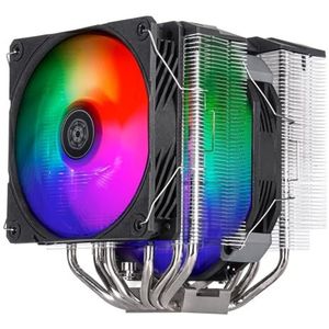 SilverStone - Hydrogon D140 - CPU-koeler - Zwart - Aluminium - ARGB