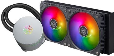 Silverstone - SST-IM240-ARGB - CPU Waterkoeler - Zwart - 240 mm