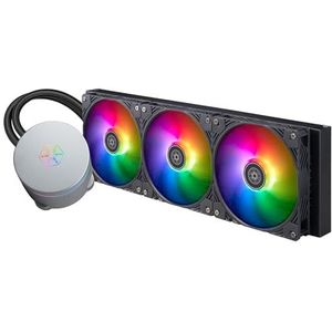 SilverStone Technology IceMyst 420, eersteklas all-in-one vloeistofkoeler met ARGB-verlichting, SST-IM420-ARGB