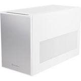SilverStone Technology SUGO 17 SST-SG17W Witte Kubusvormige Premium Behuizing met ongeëvenaarde opnamecapaciteit voor componenten, wit