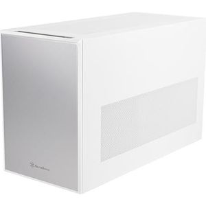 SilverStone Technology SUGO 17 SST-SG17W Witte Kubusvormige Premium Behuizing met ongeëvenaarde opnamecapaciteit voor componenten, wit