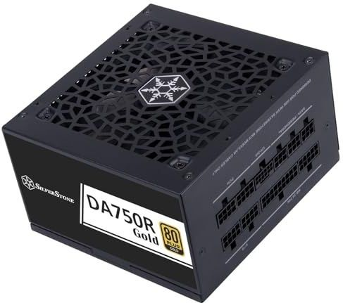Silverstone - SST-DA750R-GMA - Voeding - Zwart - 750W - 80 PLUS Gold - ATX 3.0