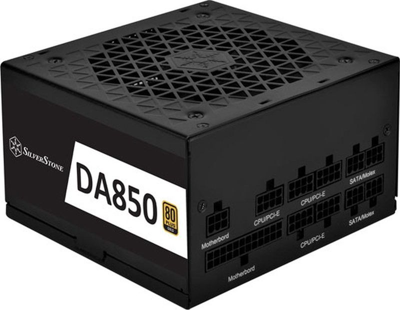 Silverstone - SST-DA850R-GMA - PC Voeding - Zwart - 850W - Volledig Modulaire
