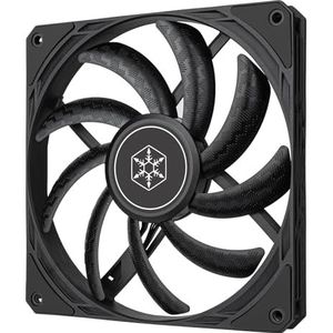 Silverstone - SilvStone SST-AS140B - PC Ventilator - Zwart - 140mm