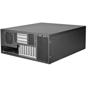 4U - Rackmount Chassis - Zwart - Staal - 11 PCI Uitbreidingssleuven