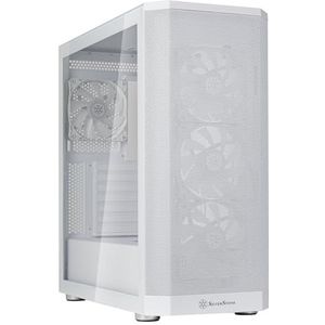 Silverstone - FARA ATX Mid-Tower - Gaming Chassis - Wit - PC-behuizing