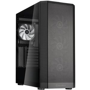 Silverstone - SST-FA514X-BG - ATX Mid-Tower Behuizing - Zwart - Glas