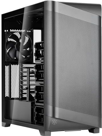 SilverStone - SETA A2 - Midi Tower Behuizing - Zwart - Staal