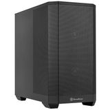 SilverStone - SETA H2M - Midi Tower Behuizing - Zwart - Staal