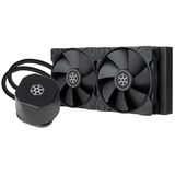 SilverStone - NovaPeak 240 - Vloeistofkoeloplossing - Zwart - Koper