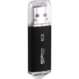 Silicon Power Ultima-II USB flash drive 8 GB USB Type-A 2.0 Zwart