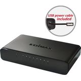 ES-3308P V2 - Netwerk Switch - 10/100 Mbit - 8 Poorten - Onbeheerd