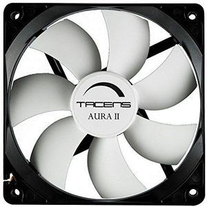 Tacens - Aura II - PC Ventilator - Wit - 9 cm