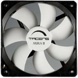 Tacens Aura II 12cm Computer behuizing Ventilator Zwart, Wit