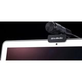 AVerMedia - PW313 - Webcam - Zwart - 2 MP - 1920 x 1080 Pixels - USB 2.0