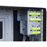 Chieftec LG-01B-OP computerbehuizing Midi Tower Zwart