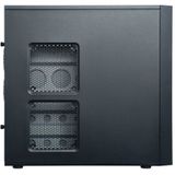 Chieftec CQ-01B-U3-OP computerbehuizing Midi Tower Zwart