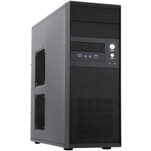 Chieftec CQ-01B-U3-OP computerbehuizing Midi Tower Zwart