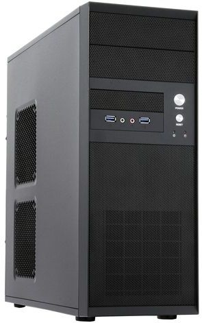 Chieftec CQ-01B-U3-OP computerbehuizing Midi Tower Zwart