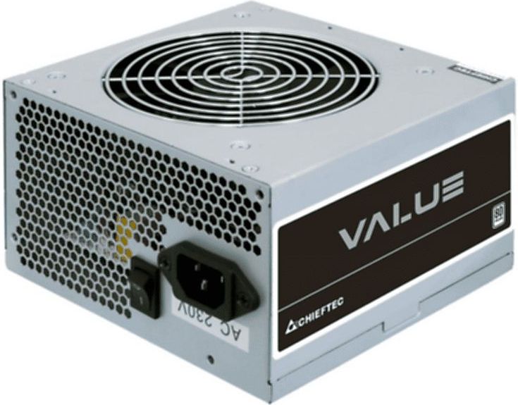 Chieftec - Value APB-400B8 - Voeding - Zilver - 400 W - 20+4 pin ATX