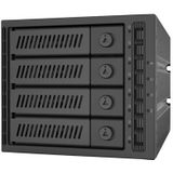 Chieftec CMR-3141SAS drive bay panel Zwart