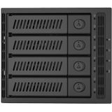Chieftec CMR-3141SAS drive bay panel Zwart