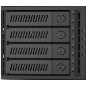 Chieftec CMR-3141SAS drive bay panel Zwart
