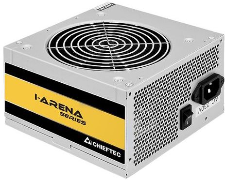 Chieftec - iArena GPA-700s - Voeding - Zilver - 700 W - 20+4 pin ATX